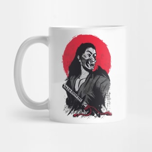 Male Japanese Warrior Mug